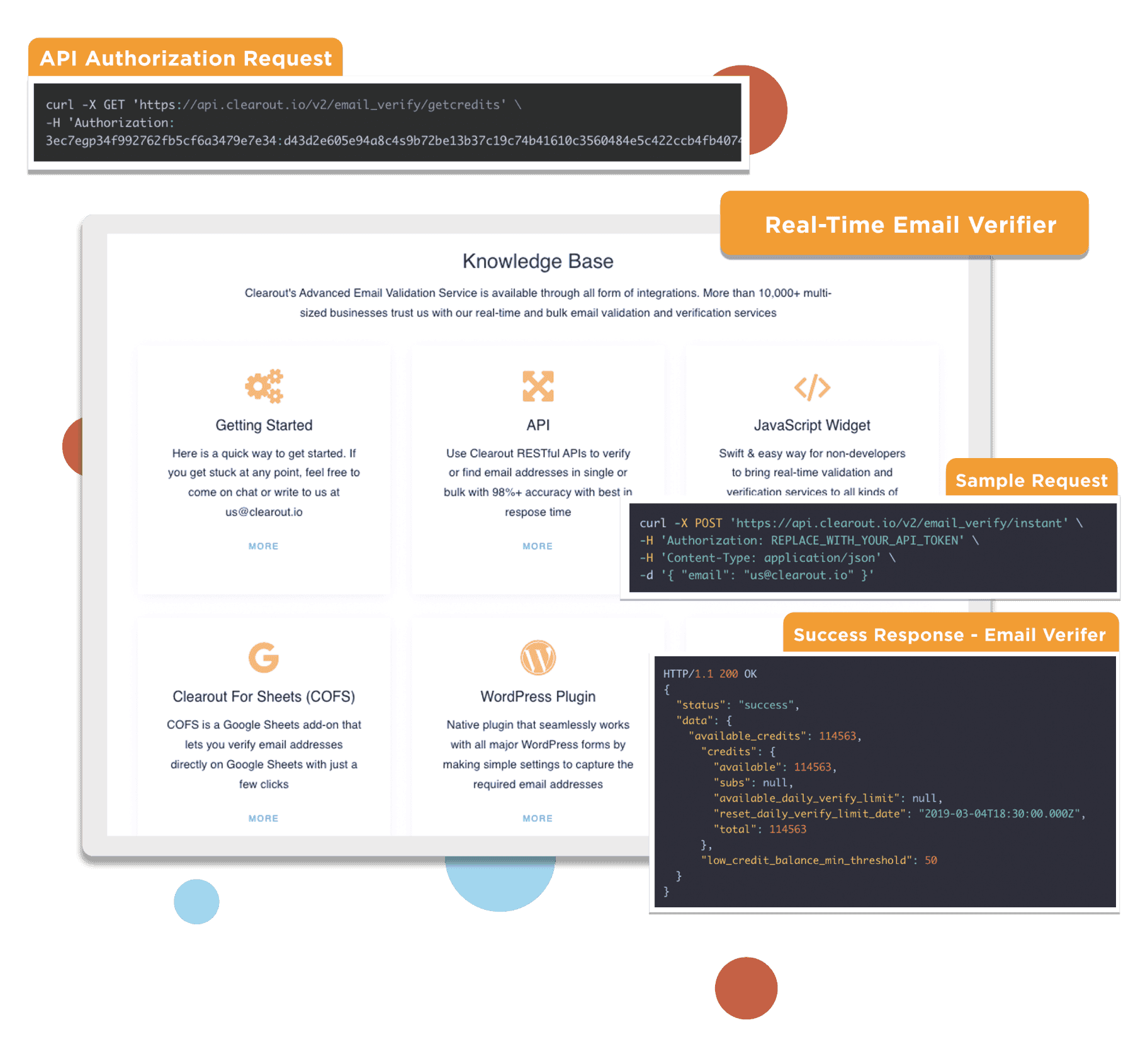 Clearout's email validation API for instant and bulk verification